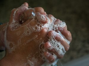 Stay Healthy - hand washing photo